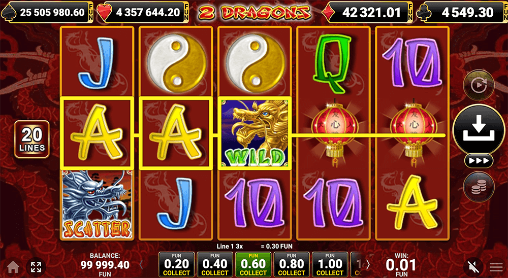 Мобильная версия 2 Dragons